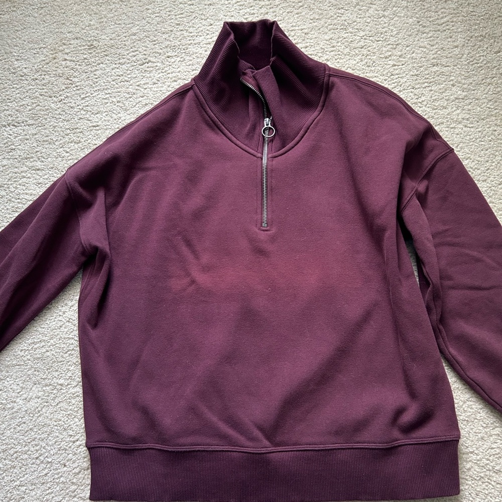 Athleta Half Zip Sweatshirt